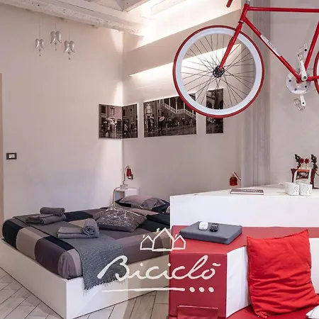 Biciclo' Rosso Ferrara Apartment Exterior photo